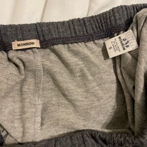 Monrow Gray Kids Bottoms